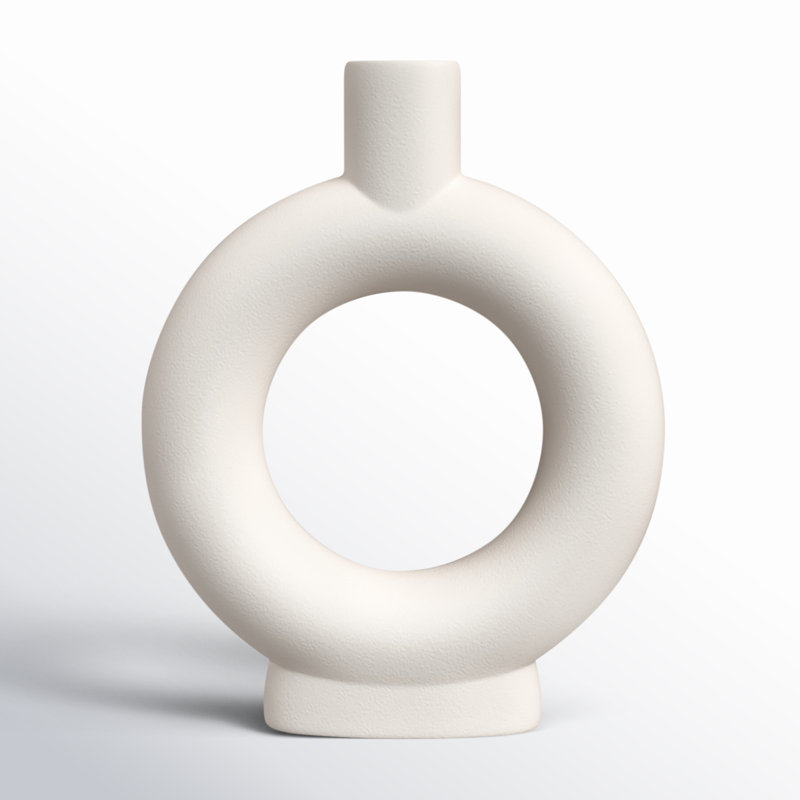 Roderick 9.2'' Handmade Ceramic Table Vase