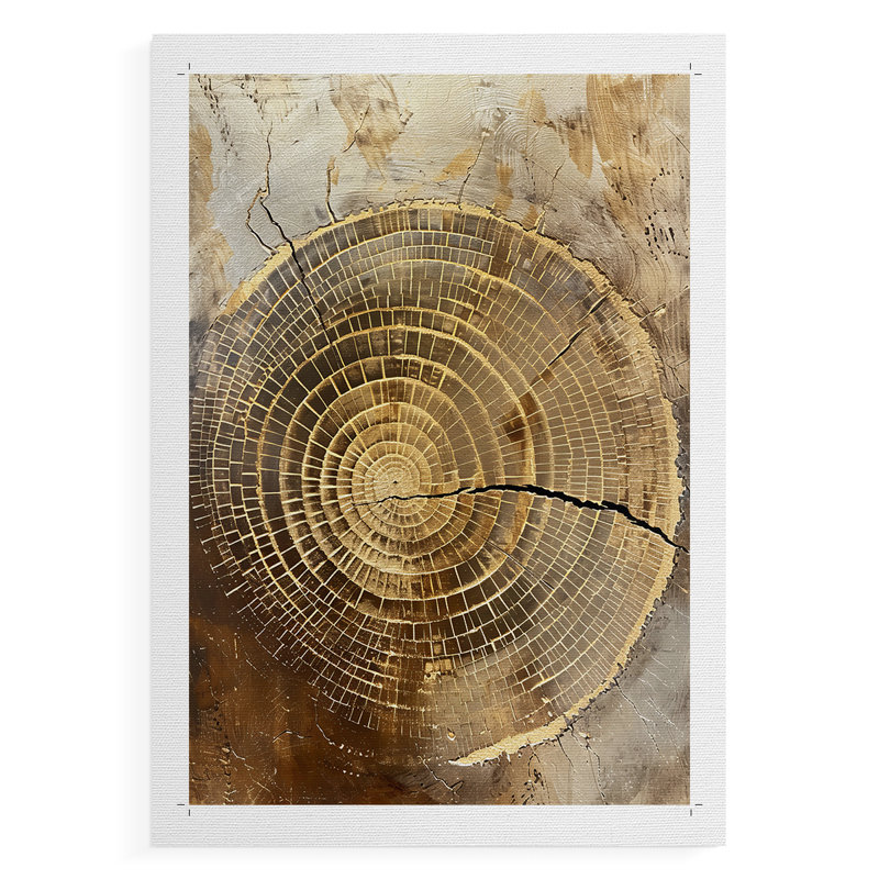 Série ABSTRACT CXCI - Impression sur toile seulement - NON CADRE, H 18 po x l 12 po