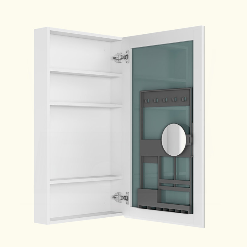 Armoire à pharmacie sans cadre Surface Mirror, H 36 po x l 20 po x P 4,8 po