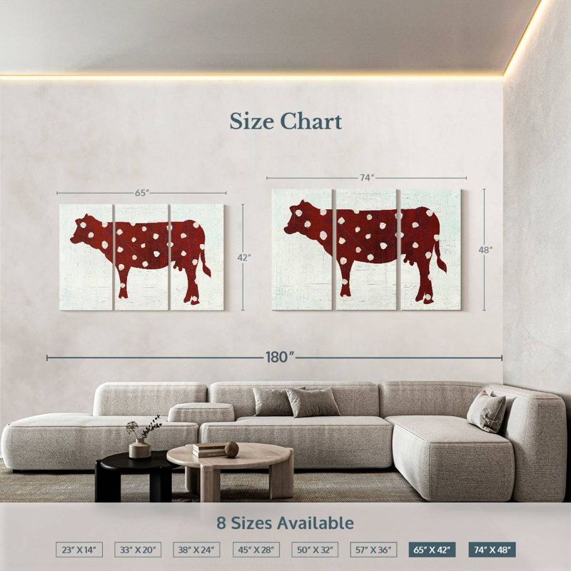 Brampt Modern Americana Farm I, H 42 po x l 65 po
