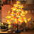 Led Lights Maple Trees Bendable Branches 20" Tabletop Decoration