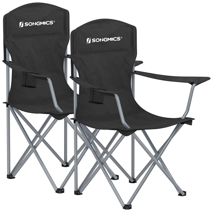 Chrissoula Folding Camping Chair, Black