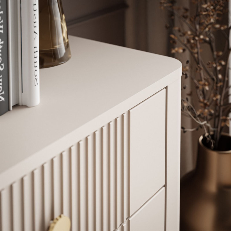 ELYSIA 3D3S Sideboard with Drawers and Cabinets, cashmere