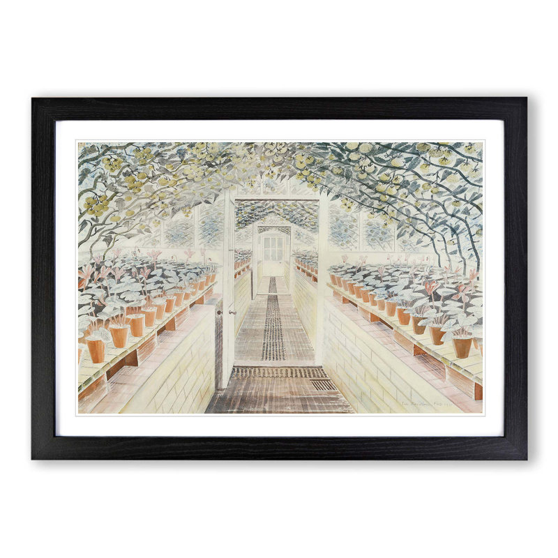 Eric Ravilious - Single Picture Frame Print, Black
