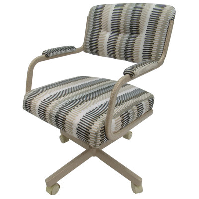 18'' H Upholstered Metal Armchair