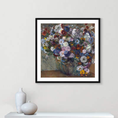 «A Vase of Flowers» par Edgar Degas