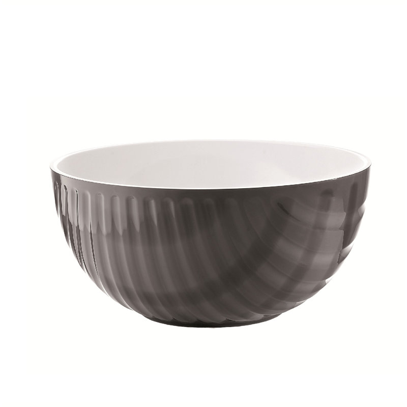 Guzzini Mirage Acrylic Serving Bowl, Gray