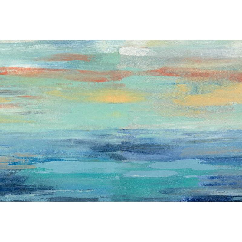 Sunset Beach III, H 20 po x l 30 po x P 1,25 po