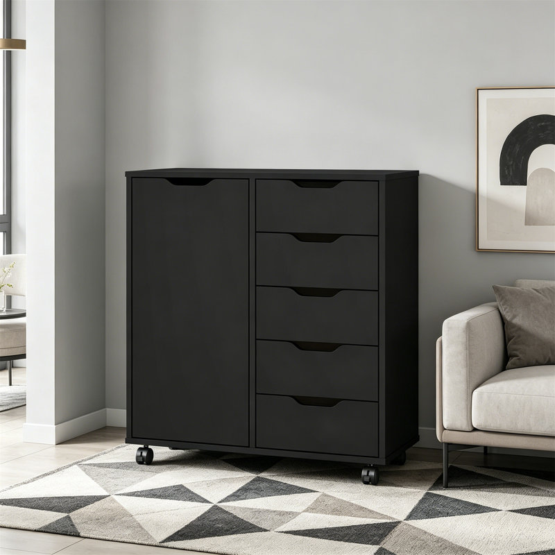 72.6cm Wide 5 -Drawer File Cabinet