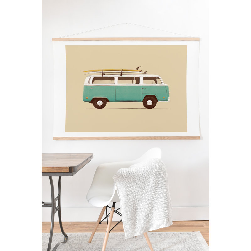 « célèbre cars 5 blue van », impression, H 16 po x l 20 po x P 0,5 po, Affiche