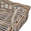Hand Woven Wicker Laundry Hamper with Handles