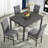 Dochas Dining Table Sets Included One Rectangular Table And 4 Chairs-105705824-105705826-105705831