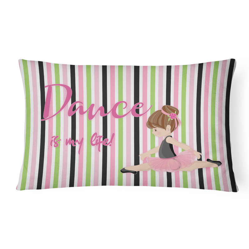  Coussin Ballet Dance Is My Life, Brunette