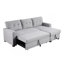 Canapé modulaire rembourré avec méridienne-1742809745