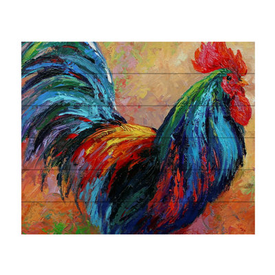 Imprimé « mr t rooster »