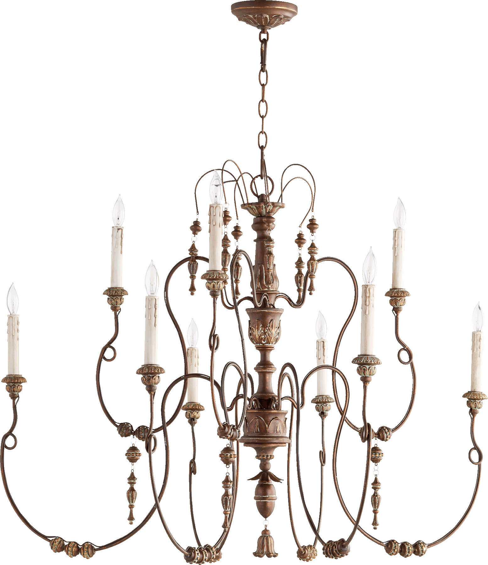 Laurel Foundry Modern Farmhouse Solange 9 - Light Candle Style Classic ...