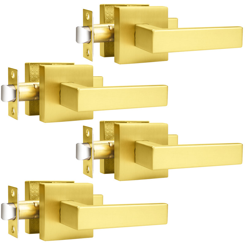Poignée de porte multiple, Doré