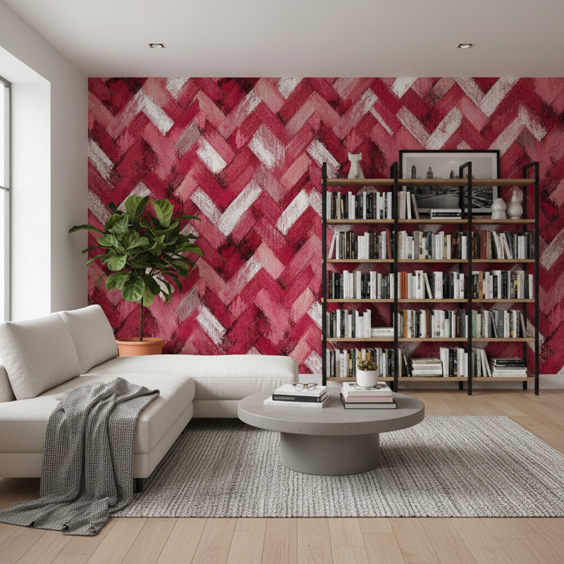 Papier peint Chevron