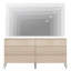 Meuble télé 6 tiroirs Union Rustic Modern, meuble télé Reeded-1734075738