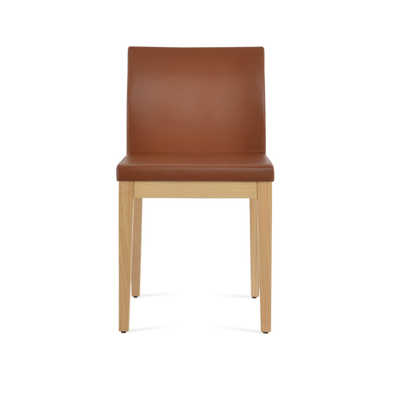 Aria Wood Dining Chair, Natural, Hazelnut PPMS