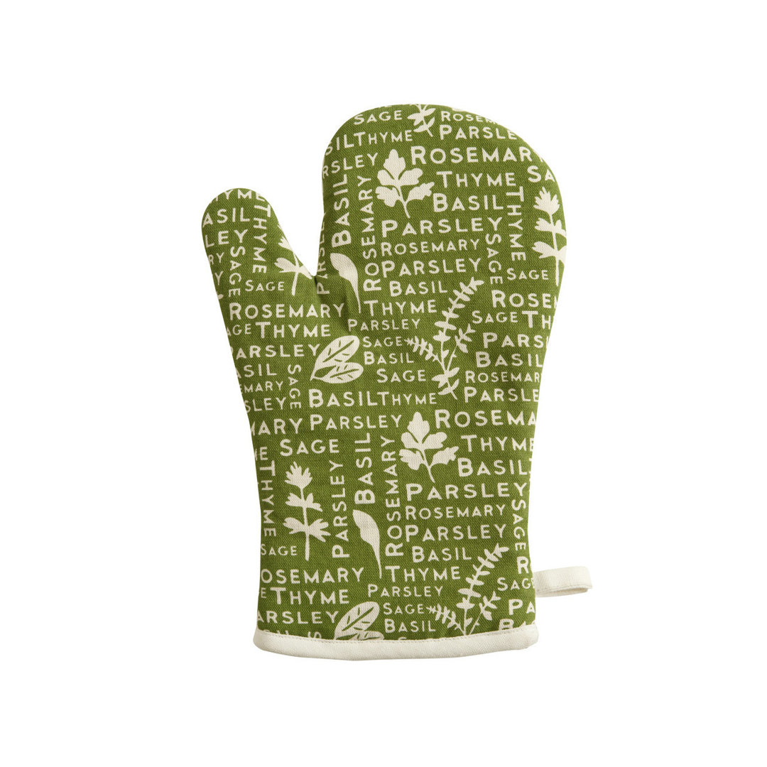 Brambly Cottage Hildreth Floral Cotton Oven Mitt