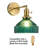 Zumwalt Armed Sconce