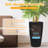 Of 2 22 Inch Black Faux Large Planters With Water Level Monitor And Automatic Watering, Perfect For Outdoor Indoor Spaces Like Garden, Porch - Tall Flower Plant Pots Watering Patio-1966618647