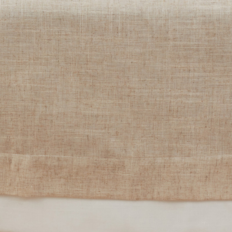 Nappe double couche Moldura, L 160 po x l 67 po, Naturel
