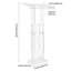 126.5cm Plastic / Acrylic Tabletop Lectern