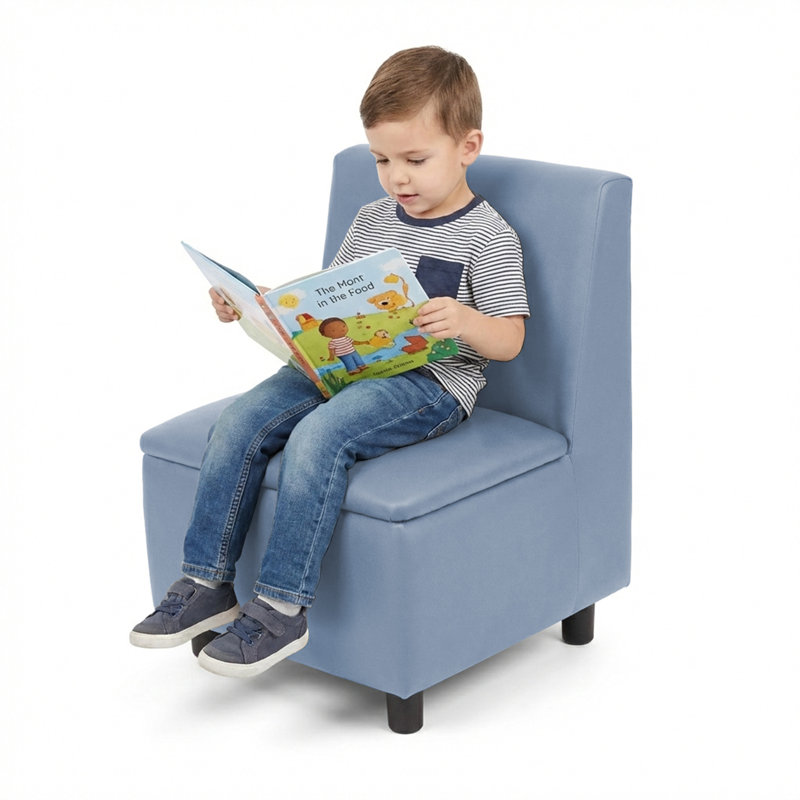 Fauteuil modulaire Kid Comfort - bleu poudre, Bleu poudre