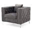 Chaise Paige G822A-C, GRIS