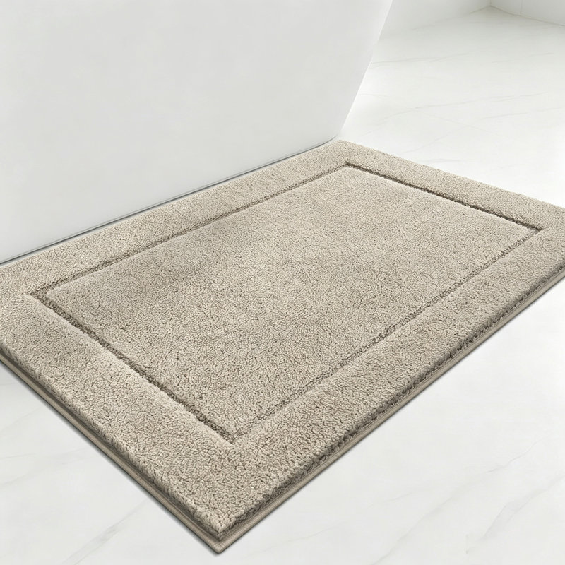 Tapis de bain antidérapant, Beige