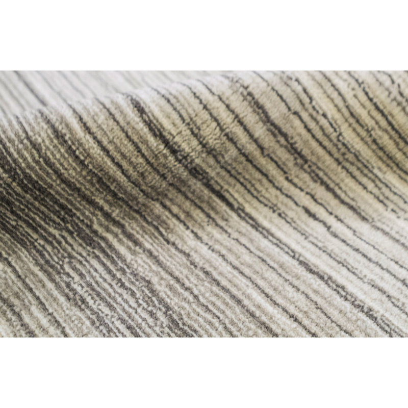 Gabbeh Hand Woven Wool Striped Area Rug