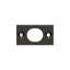 Deltana SP6FBU15 Strike Plate For 6" Flush Bolt; Satin Nickel Finish-828616770