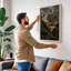 Stone Veins of Gold Modern - Wrapped Canvas-1537089286-1537089289