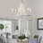 Edim 6 - Light LED Empire Chandelier