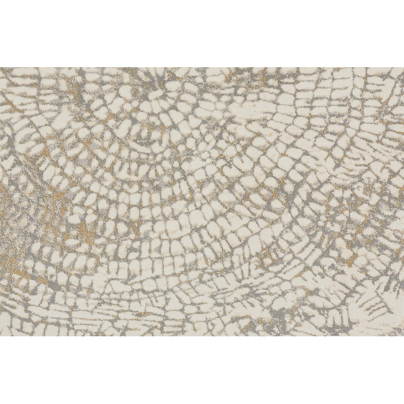 Brodnax Abstract Indoor Rug, Round 7'9"