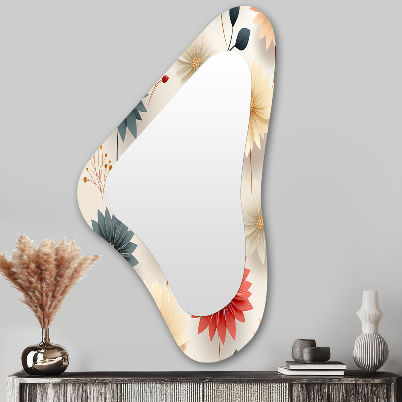 Miroir mural irrégulier traditionnel