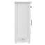 Armoire de rangement en bois massif 51 po à 3 tablettes avec 3 tiroirs de rangement Connaught-819683585