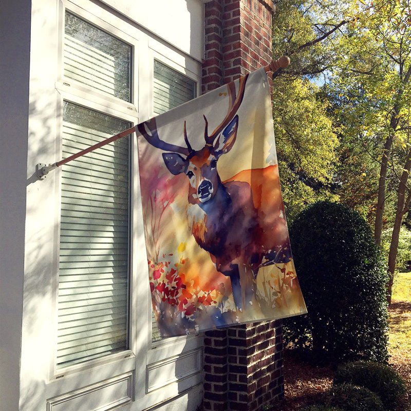 Drapeau pour animal à double face H 40 po x l 28 po