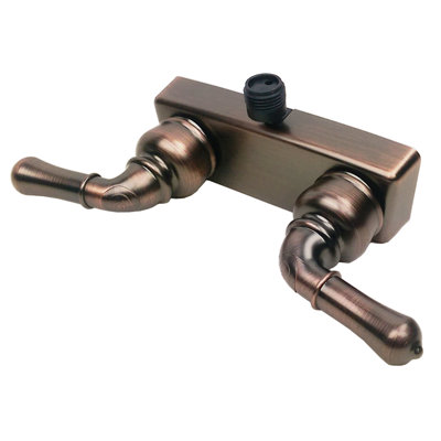 RV Motorhome Two Handle Non-Metallic Shower Valve Diverter