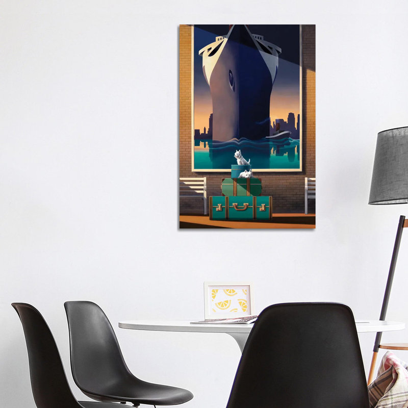 First Class by Ross Jones - Wrapped Canvas Print, 101.6 cm H x 66.04 cm W x 3.175 cm D