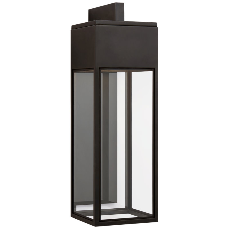 Chapman & Myers Irvine Bracketed Wall Lantern, 26" H x 8.25" W x 8.25" D