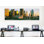 «Panoramic Skyscrapers in a City, Dallas, Texas», reproduction de photo sur toile