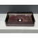 Transparent Grey Solid Surface Basin