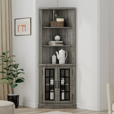 Armoney Corner Storage Bookcase
