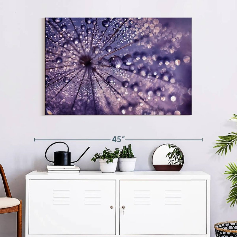 Harnek Purple Reflections, 26" H x 39" W