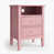 Pink is out of stock selected