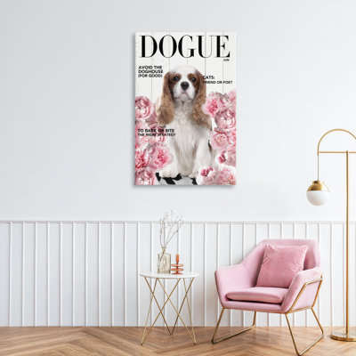 «Funny Floral Dog», conception par Sasha
