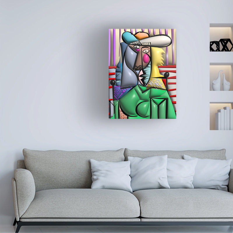 Art sur toile 3D, Picuna, H 35 po x l 47 po
